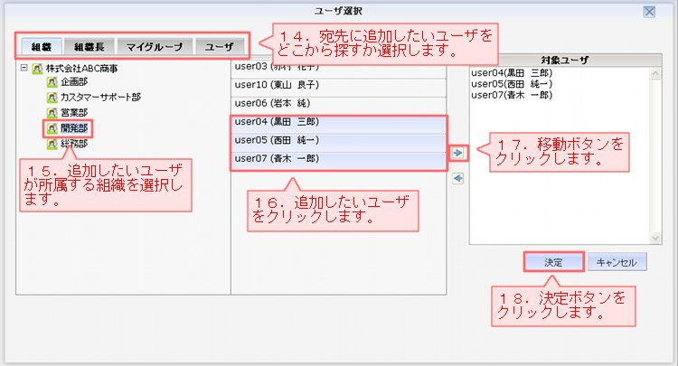 回覧作成_ユーザ選択