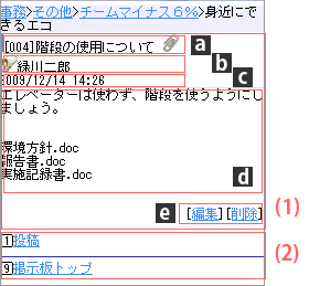 メッセージ詳細画面