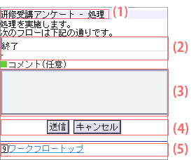 処理実施画面